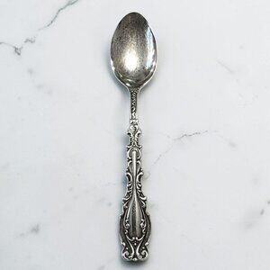 1896 Frank Whiting Sterling Silver Teaspoon Josephine Scroll Replacement 15.8g